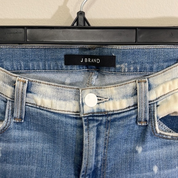 J Brand Splatter Acid Super Skinny Jeans. Size 27. - Picture 3 of 12